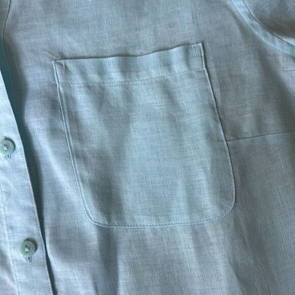 Chicos Linen Blouse! - Picture 4 of 10